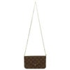 ルイヴィトン ショルダーバッグ ポシェット・フェリシー モノグラム ブラウン LOUIS VUITTON M81896