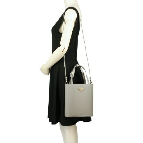 プラダ トートバッグ レディース グレー PRADA 1BA401 V OOO ZO6 F0424