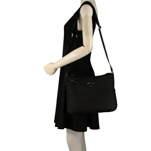 プラダ ショルダーバッグ レディース ヴェラ リナイロン トライアングル ロゴ ブラック PRADA 1BC421 V D1M RV44 F0002 NERO