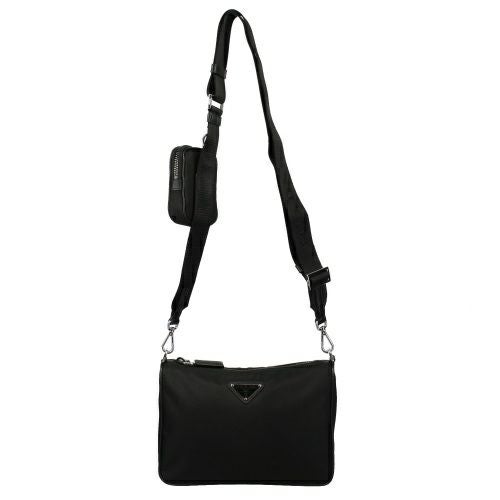 プラダ ショルダーバッグ メンズ  ブラック PRADA 2VH113 V XOP 2DMH F0002 NERO