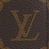 ルイヴィトン 三つ折り財布 モノグラム ポルトフォイユ・ヴィクトリーヌ ブラウン LOUIS VUITTON M62360 ローズ・バレリーヌ