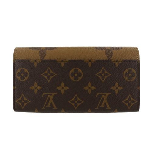 LOUIS VUITTON ルイ・ヴィトン ポルトフォイユ・サラ 長財布 モノグラム・ジャイアント リバース ブラウン M80726 IC レディース【中古】【美品】 ルイヴィトン 長財布 モノグラム リバース ポルトフォイユ・サラ