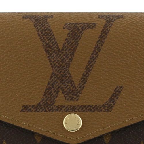 ルイヴィトン 長財布 モノグラム リバース ポルトフォイユ・サラ ブラウン LOUIS VUITTON M80726