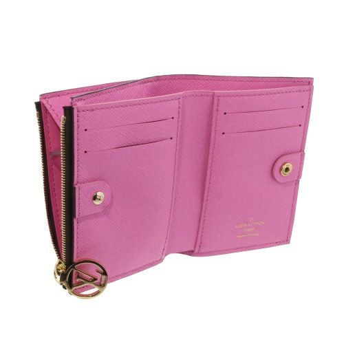 ルイヴィトン 二つ折り財布 モノグラム ポルトフォイユ・リサ ブラウン