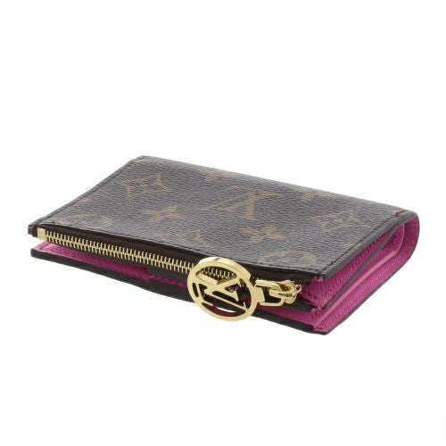 ルイヴィトン 二つ折り財布 モノグラム ポルトフォイユ・リサ ブラウン