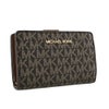 マイケルコース 二つ折り財布 レディース JET SET TRAVEL ブラウン MICHAEL KORS 35F2GTVF6V BROWN/GOLD
