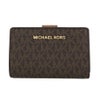 マイケルコース 二つ折り財布 レディース JET SET TRAVEL ブラウン MICHAEL KORS 35F8GTVF2B ブラウン