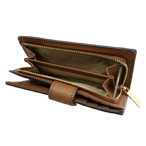 マイケルコース 二つ折り財布 レディース JET SET TRAVEL ホワイト