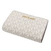 マイケルコース 二つ折り財布 レディース JET SET TRAVEL ホワイト MICHAEL KORS 35F8GTVF2B バニラ