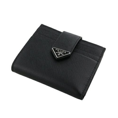希少 美品PRADA☆鑑定済☆サフィアーノ 2MC066 プラダ財布 PRADA（プラダ） 二つ折り財布 2MC066 2DYG メンズ サフィアーノレザー