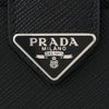 プラダ 二つ折り財布 メンズ SAFFIANO TAB ブラック PRADA 2MC066 2DYG F0002 NERO