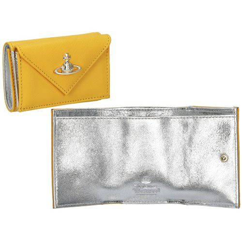 ヴィヴィアンウエストウッド 三つ折り財布 レディース SAFFIANO