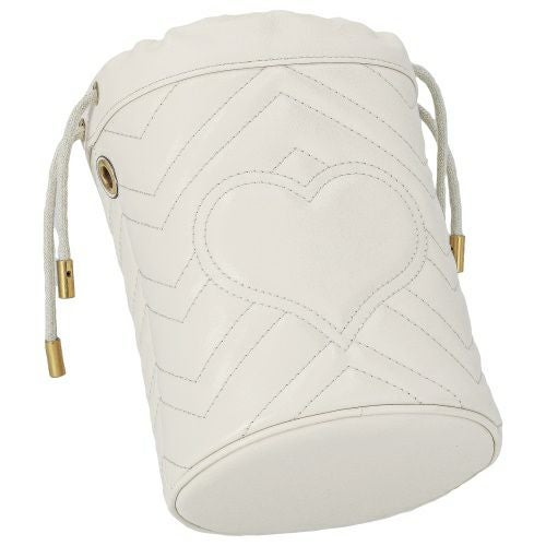 グッチ ショルダーバッグ レディース GGマーモント ホワイト GUCCI