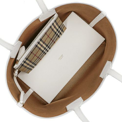 バーバリー トートバッグ レディース ベージュ BURBERRY 8072332