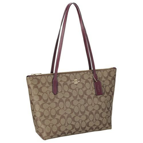 コーチ アウトレット トートバッグ レディース シグネチャー ブラウン