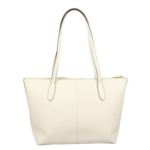 コーチ アウトレット トートバッグ レディース クロスグレーン レザー ホワイト COACH OUTLET 4454 IMCHK チョーク