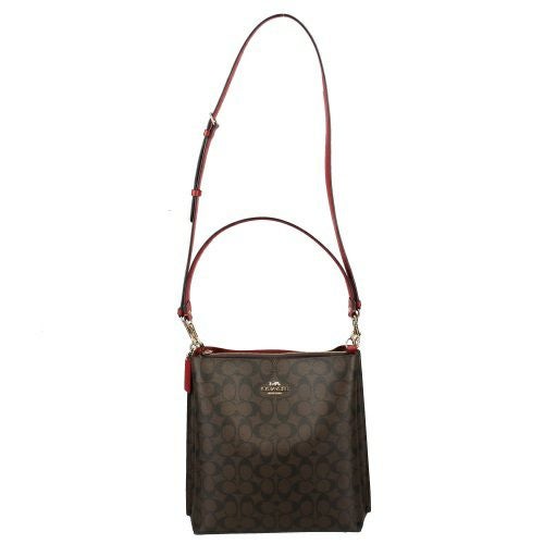 コーチ アウトレット ショルダーバッグ レディース ブラウン COACH OUTLET CA561 IMRVQ ブラウン/1941レッド
