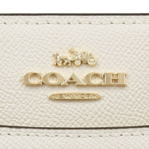 コーチ アウトレット ハンドバッグ レディース ミニ ダーシー キャリーオール ホワイト COACH OUTLET CH502 IMCHK チョーク