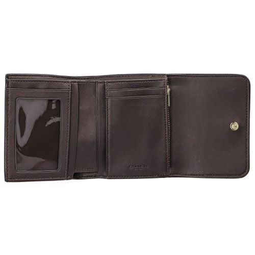 コーチ アウトレット 三つ折り財布 レディース カラーブロック シグネチャー パープル COACH OUTLET CE930 IMRSF カーキ