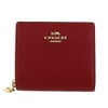 コーチ アウトレット 二つ折り財布 レディース スナップ ウォレット レッド COACH OUTLET C2862 IMF8Q レッド