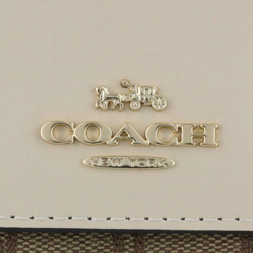 【新品】COACH コーチ クリーム色 ニューヨークトレーナー caz83_y05_a0