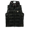 モンクレール ダウンベスト メンズ LUIRO ブラック MONCLER 1A000 46 595ZZ 2サイズ 999 BLACK