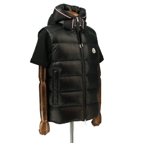 モンクレール ダウンベスト メンズ LUIRO ブラック MONCLER 1A000 46