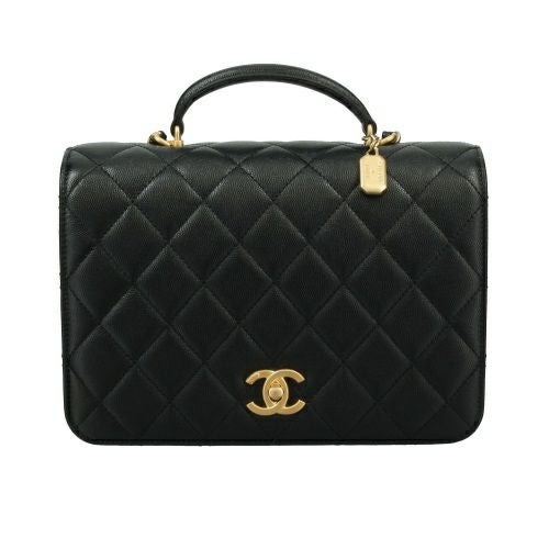 シャネル ハンドバッグ レディース ブラック CHANEL AS4369 B13697