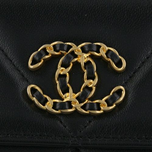 シャネル 長財布 レディース CHANEL 19 ロング フラップ ウォレット
