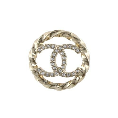 シャネル ピアス レディース ゴールド CHANEL ABA208 B10484 NN009 GOLD RHINESTONE