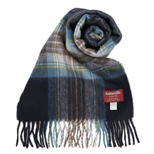 ジョシュアエリス マフラー メンズ レディース ネイビー Joshua Ellis