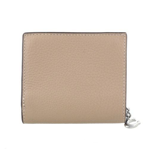 コーチ アウトレット 二つ折り財布 レディース ヘリテージ C チャーム ベージュ COACH OUTLET CM216 SV/TP トープ
