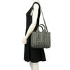 クロエ トートバッグ レディース WOODY ウッディ ロゴ リボン グレー CHLOE 23WS397 L41 066 ELEPHANT GREY