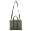 クロエ トートバッグ レディース WOODY ウッディ ロゴ リボン グレー CHLOE 23WS397 L41 066 ELEPHANT GREY