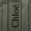 クロエ トートバッグ レディース WOODY ウッディ ロゴ リボン グレー CHLOE 23WS397 L41 066 ELEPHANT GREY
