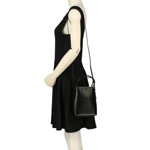 クロエ ショルダーバッグ レディース マイクロ クロエ センス ブラック CHLOE CHC23UP873 I10 001 BLACK
