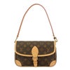ルイヴィトン ショルダーバッグ モノグラム ディアヌ NM PM ブラウン LOUIS VUITTON M46049 フューシャ