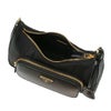 プラダ ショルダーバッグ レディース Re-Nylon xブラッシュドレザー ミニバッグ ブラック PRADA 1BC198 V JOO R789 F0002 NERO