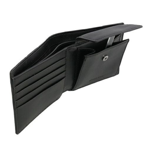 マイケルコース 二つ折り財布 メンズ クーパー シグネチャー ブラック