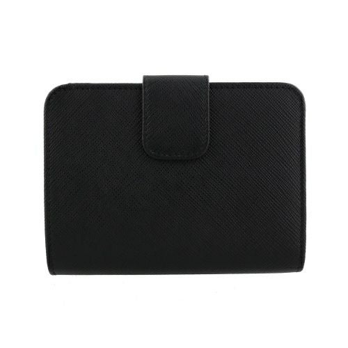 プラダ 二つ折り財布 レディース SAFFIANO TRIANGOLO ブラック PRADA 1ML018 QHH F0002 NERO