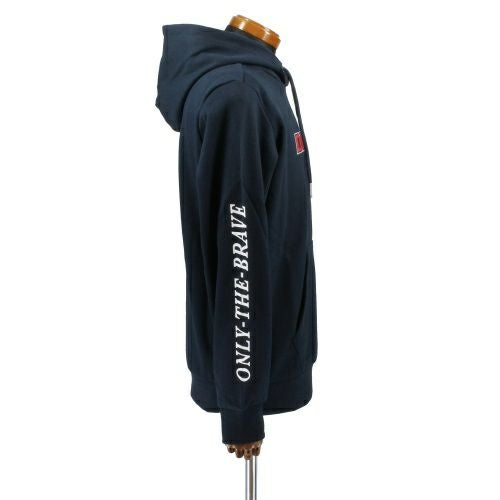 ディーゼル プルオーバーパーカー メンズ ネイビー DIESEL A02967