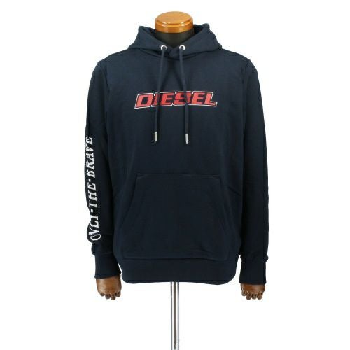 ディーゼル プルオーバーパーカー メンズ ネイビー DIESEL A02967 0HAYT 86V NAVY Mサイズ