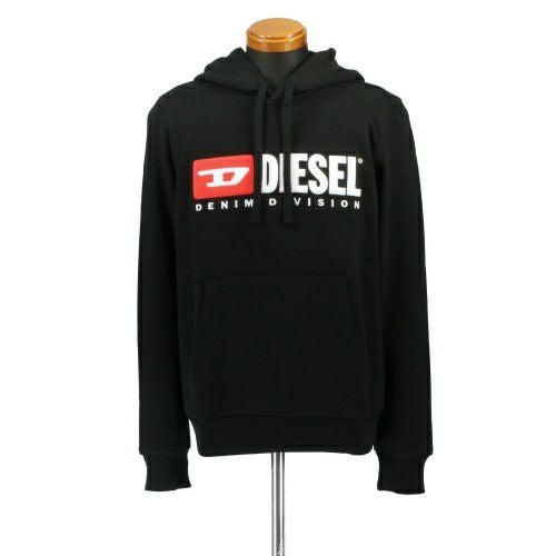 ディーゼル パーカー メンズ ブラック DIESEL A03757 0BAWT 9XX BLACK