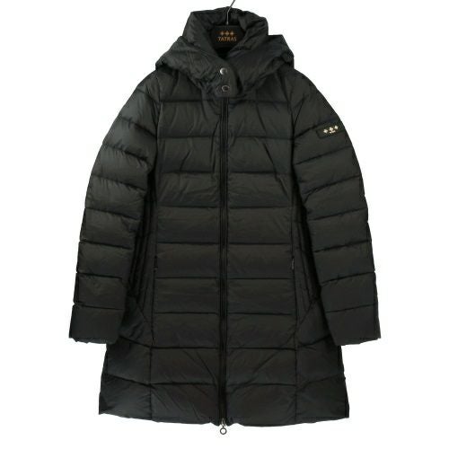 タトラス ダウンコート レディース POLITEAMA ポリテアマ ブラック TATRAS LTAT23A4694 01 BLACK 2サイズ