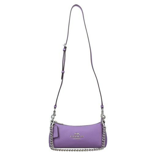 コーチ アウトレット ショルダーバッグ レディース シャーロット ショルダー バッグ パープル COACH OUTLET CL407 SV II アイリス