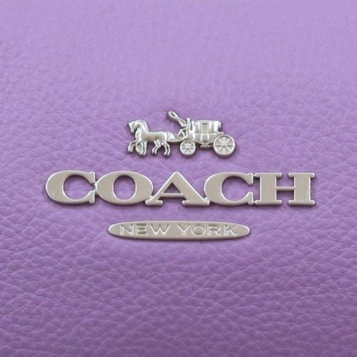 コーチ アウトレット ショルダーバッグ レディース シャーロット ショルダー バッグ パープル COACH OUTLET CL407 SV II アイリス