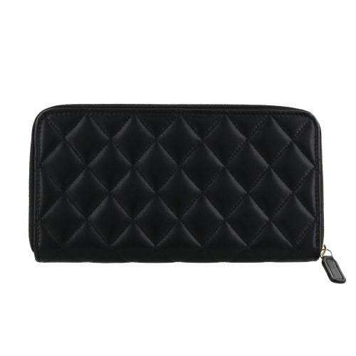 シャネル 長財布 レディース ココマーク ブラック CHANEL AP3406