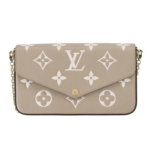 ルイヴィトン ショルダーバッグ モノグラム アンプラント ポシェット・フェリシー ベージュ LOUIS VUITTON M82610 トゥルトレールクレーム
