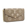 ルイヴィトン ショルダーバッグ モノグラム アンプラント ポシェット・フェリシー ベージュ LOUIS VUITTON M82610 トゥルトレールクレーム