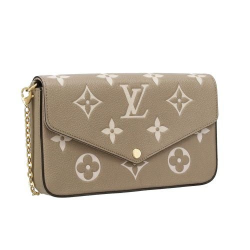 ルイヴィトン ショルダーバッグ モノグラム アンプラント ポシェット・フェリシー ベージュ LOUIS VUITTON M82610 トゥルトレールクレーム